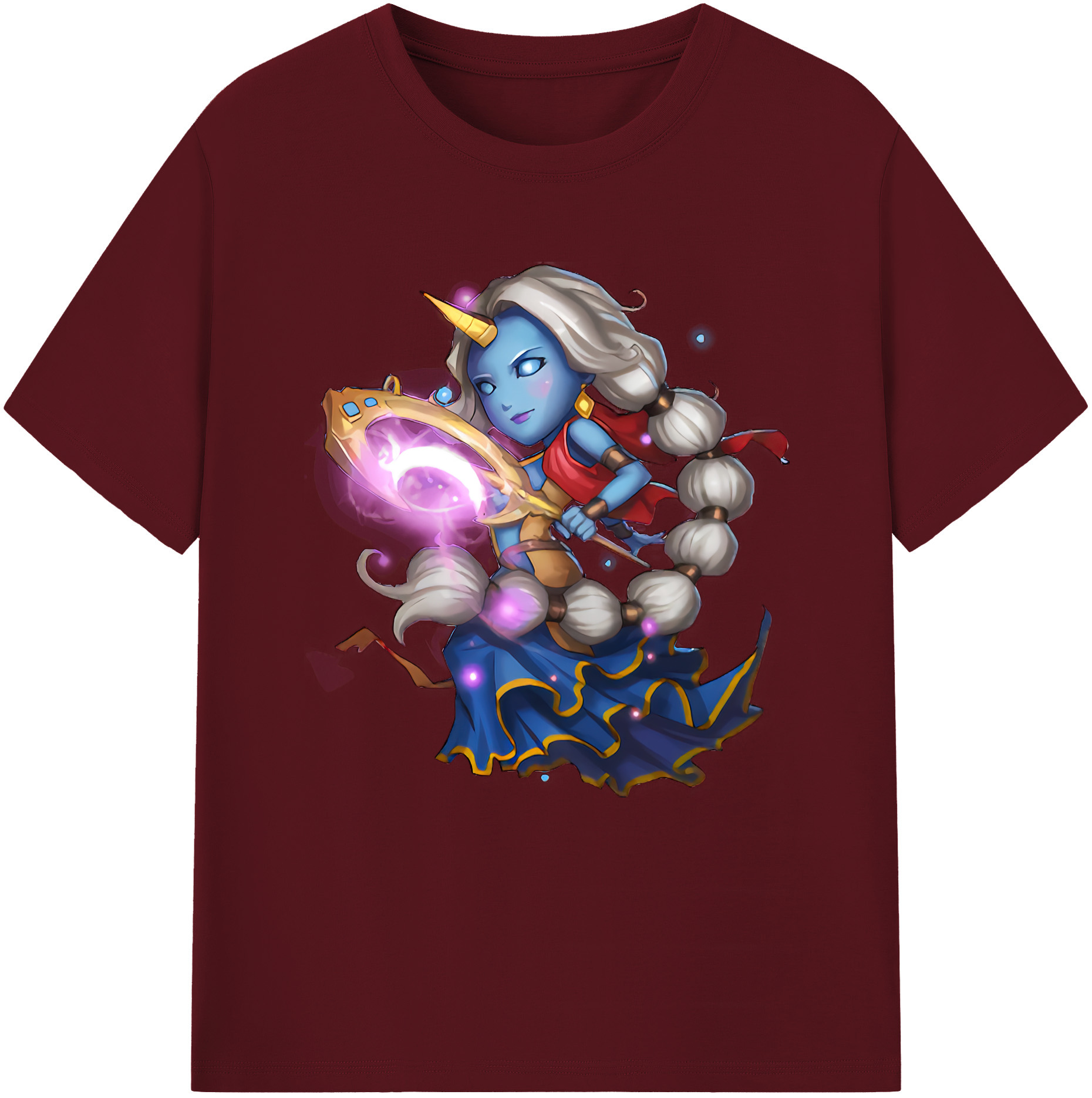 リーグ・オブ・レジェンド League of Legends LOL 綿100％半袖Tシャツ（フロントプリント）